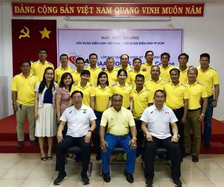 LỚP ĐÀO TẠO QUAN CHỨC KỸ THUẬT QUỐC TẾ IAAF BẬC 1  (IAAF TOECS Level I Course)